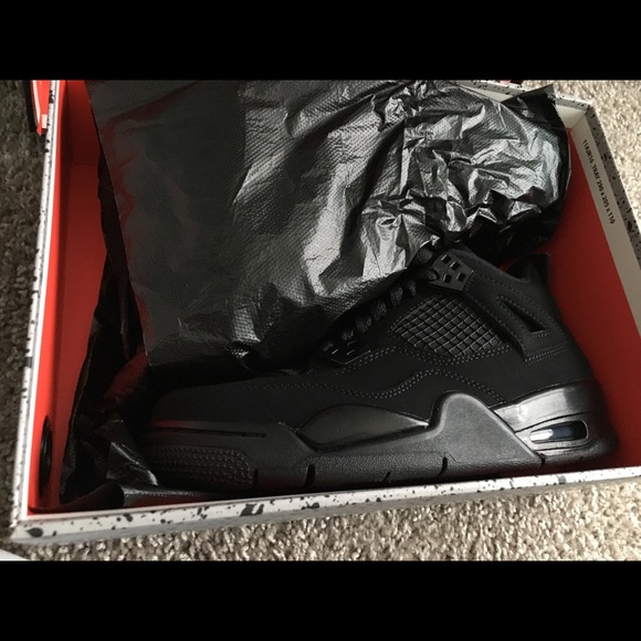 Air Jordan Retro 4s Black Cats - Picture 1 of 7